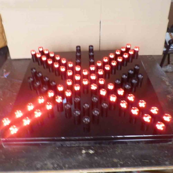 紅叉車道指示燈