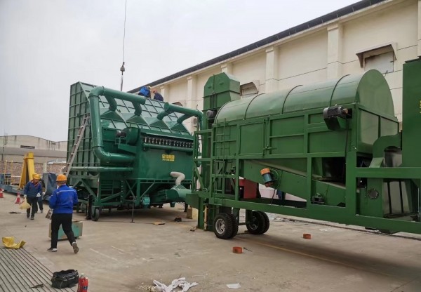 糧食清理篩圖片